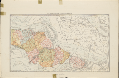 1880 Nieuwe kaart van Zeeland, opgedragen aan den H.W.G.H. Jhr. Mr. W.M. de Brau, Commissaris des Konings in Zeeland, ...