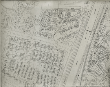 1933 Plattegrond Vlissingen; Huisnummering W-Souburg, Westerzicht en gedeelte Oost-Souburg