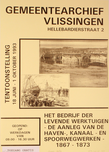 1967 Het bedrijf der levende werktuigen -de aanleg van de haven-, kanaal- en spoorwegwerken 1867-1873