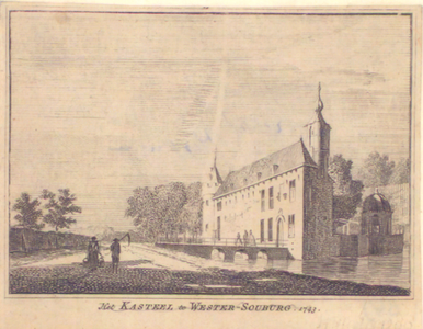 1974 Het kasteel te Wester-Souburg, 1743