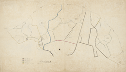 2034 [Plattegrond van gemeente Vlissingen (m.u.v. de binnenstad) met daarop aangetekend de eigendomssituaties van de wegen]