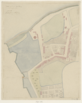 2040 [Plattegrond van een gedeelte van Oud Vlissingen met het Molenwater].