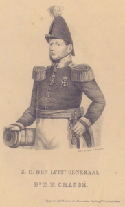 2081 [Baron D.H. Chassé, geb. 1765, overl. 1849, Luitenant-generaal van het (Ned.) patriotten leger. Verdediger van de ...