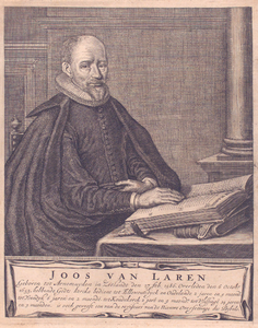 2111 [Joos van Laren, geb. 1586, overl. 1653, predikant te Ellewoutsdijk en Oudelande (1608-1610), IJzendijke   ...