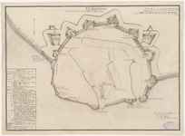 2171 Vlissingen in Seeland. In der Bataafschen Republiq. [Plattegrond van Vlissingen met aanduiding van de ...