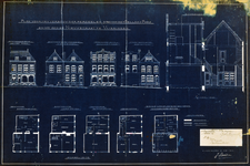 2185 Plan voor den verbouw der perceelen no 20 aan het Bellamypark en no 1 aan de Nieuwstraat te Vlissingen.[met ...