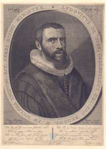 2208 [Ludovicus de Dieu, geb. 1590, overl. 1642 predikant bij de Waalse gemeente te Middelburg (1613-1617) en bij de ...