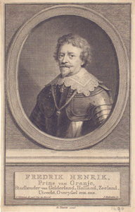 2247 Frederik Hendrik, prins van Oranje, stadhouder van Holland, Zeeland, enz. enz.