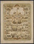 2274 Feestplaat [uitgegeven ter gelegenheid van het 25-jarig regeringsjubileum van koning Willem III]