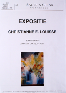 2307 Expositie Christianne E. Louisse : schilderijen