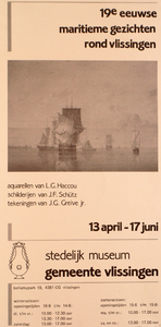 2372 19e eeuwse maritieme gezichten rond vlissingen : aquarellen van L.G. Haccou...