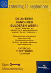 2479 Zaterdag 11 september : de antieke kanonnen bulderen weer!