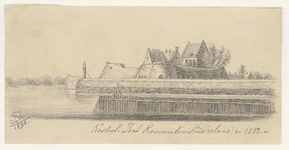 2553 Kasteel Fort Rammekens, Zeeland in 1585