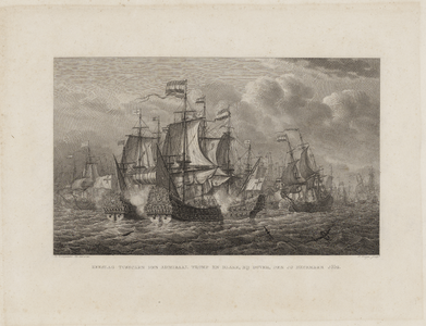 2559 Zeeslag tusschen den admiraal Tromp en Blake bij Dover