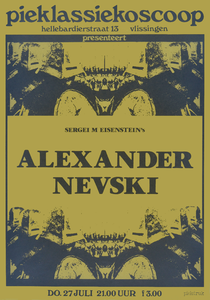 3104 Sergei M. Eisenstein's: Alexander Nevski