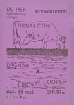3111 Henri Cow mét: Dagmar & Lindsay Cooper