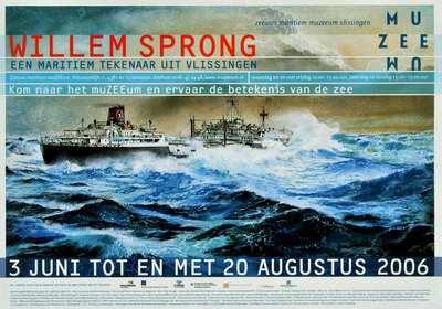 3171 Willem Sprong een maritiem tekenaar uit Vlissingen