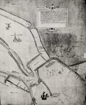 3294 [Rechterdeel van plattegrond van Vlissingen door Pieter Cornelis Poel, landmeter van de Grafelijkheid van Zeeland]