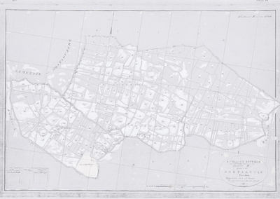 3357 [kaart van de gemeente van Ritthem Nieuwerve en Welzinge sectie B genaamd Dorpsectie]