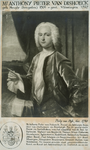 3521 Mr. Anthony Pieter van Dishoeck, geb. Hougly (Bengalen) 1709 - gest. Vlissingen 1767