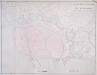 3955 Plan de la Place de Vlissingen dan l'isle de Walcheren
