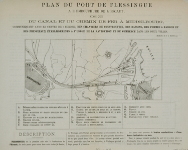3972 Plan du port de Flessingue