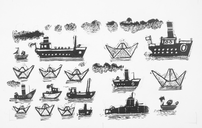 4016 [Diverse boten en schepen]
