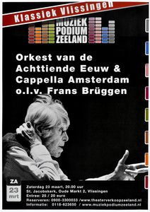 4186 klassiek Vlissingen, muziekpodium Zeeland;Achttiende Eeuw & Cappella Amsterdam;Brüggen