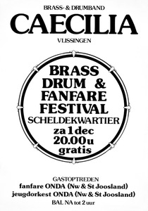 4223 Brass & Drumband Caecilia Vlissingen, Brass Drum & Fanfare Festival Scheldekwartier. Gastoptreden fanfare Onda (Nw ...