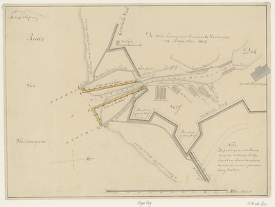 449 De Dok-haven der Marine te Vlissingen in Augustus 1807