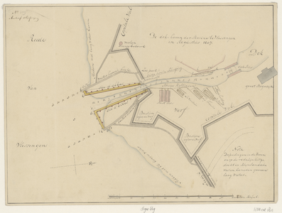 449 De Dok-haven der Marine te Vlissingen in Augustus 1807