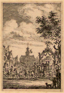 579 Willem IV als Stadhouder ingehaald binnen Vlissingen