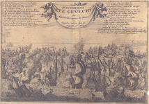 595 Victorieus zeegevecht der Nederlanders tegens de Franse en Engelse vloot den 21 augusti A° 1673