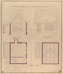 631 Plan van een tolhuis aan de Koudekerkschestraatweg