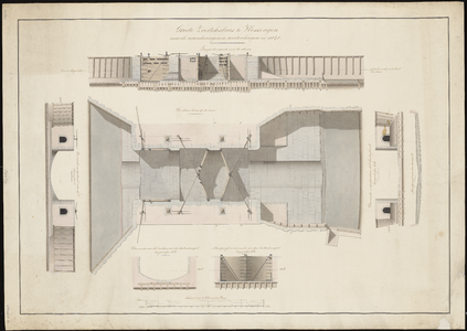 639 Grote Zeedoksluis te Vlissingen naar de veranderingen en versterkingen in 1848