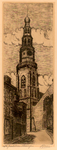 772 St Jacobstoren Vlissingen [gezien vanuit de Kerkstraat]