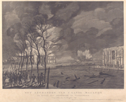 780 Het afbranden van s'lands magazijn en ruïne der Oostkerk te Vlissingen voorgevallen den 10 december 1809