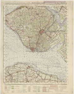 811 Topografische Karte der Niederlande : Sonderausgabe : 48 West. Middelburg