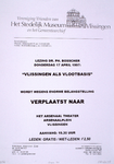 85 Lezing Dr. Ph. Bosscher donderdag 17 april 1997 'Vlissingen als vlootbasis'