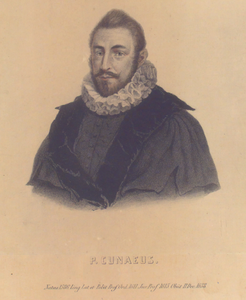 882 [Petrus Cunaeus, geb. te Vlissingen 1586, overl. 1638, hoogleraar te Leiden, aangewezen historieschrijver van Zeeland]