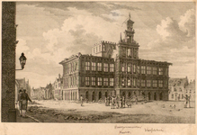 906 [Het stadhuis van Vlissingen na 't bombardement 1809]