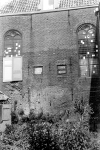9674 Vlissingen. Achterzijde Lutherse kerk in de Walstraat