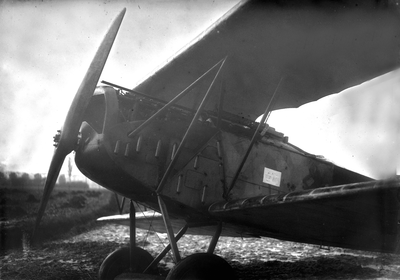10822 IJzendijke. Vliegtuig Eerste Wereldoorlog