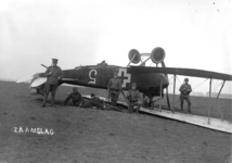 10856 Zaamslag. Vliegtuig Eerste Wereldoorlog
