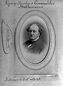 9791 George Bernhard Einwachter Bilheimer, geb. 2 juni 1808 te Vlissingen. Lid van de commissie van toezicht over het ...