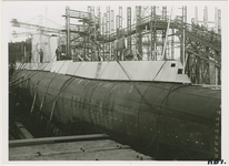 KB1-17 Bouw onderzeeboot Orzel voor de Poolse Marine op de scheepswerf De Schelde te Vlissingen. Afloopwerk