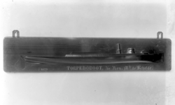 507 Bouwnr. 13: halfmodel torpedoboot Zr.Ms. XVII
