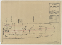 5920 Zweedse passagiersschip Kungsholm (bouwnummer 273) - Indeling van dokbrug, 07-02-1953