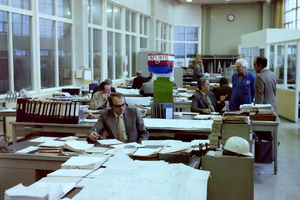 5 50-jarig jubileum Lein Bosselaar. Dirk Beekman, Piet Geljon, Lein Bosselaar, Scheepers en Piet Bosselaar