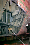 1319 Vrachtschip Arklow Brook (IMO 9101534, bouwjaar 1995), reparatie averij na aanvaring voor de West Buitenhaven in ...